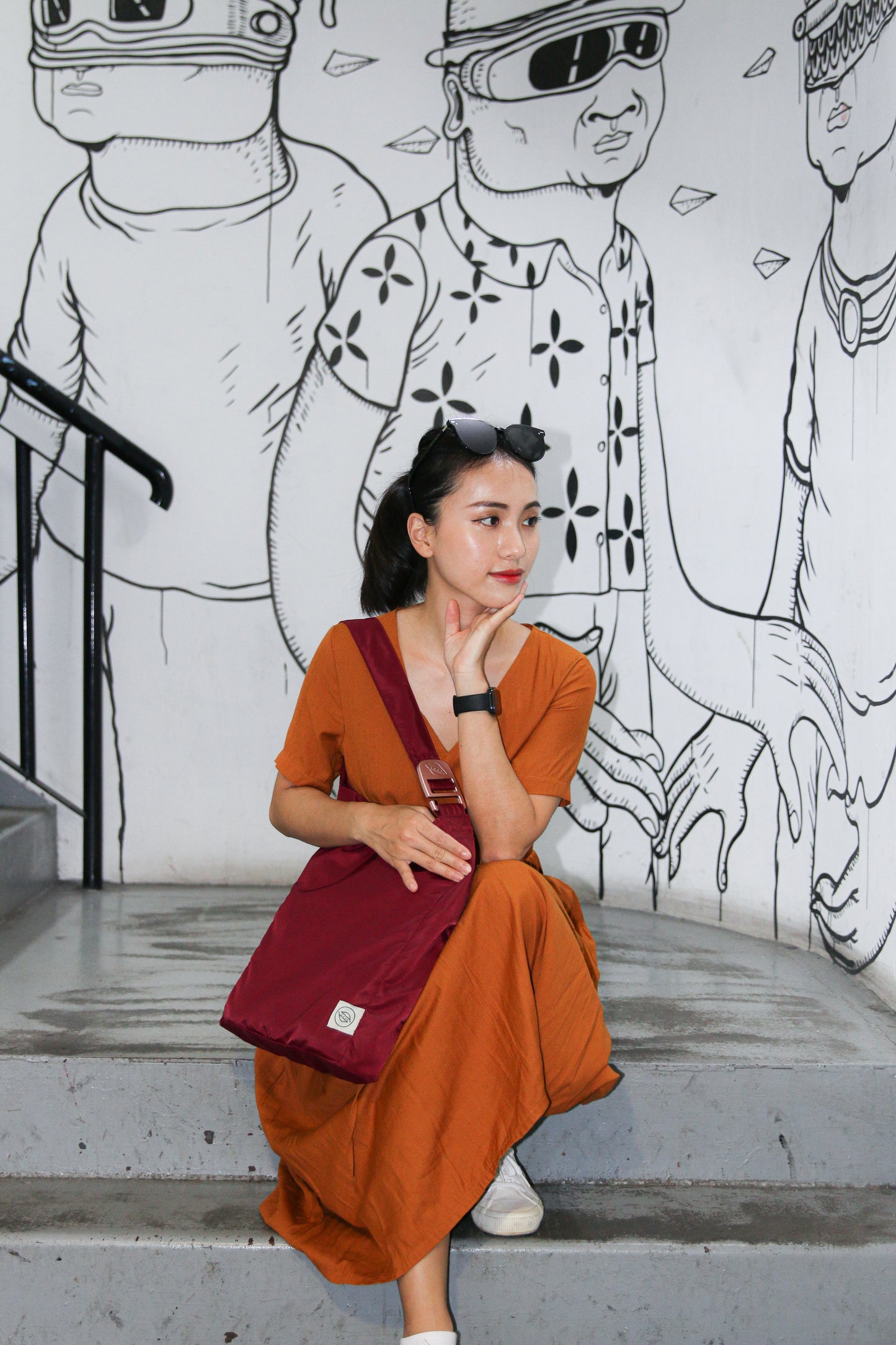 Monstera Fotebag - Dawn