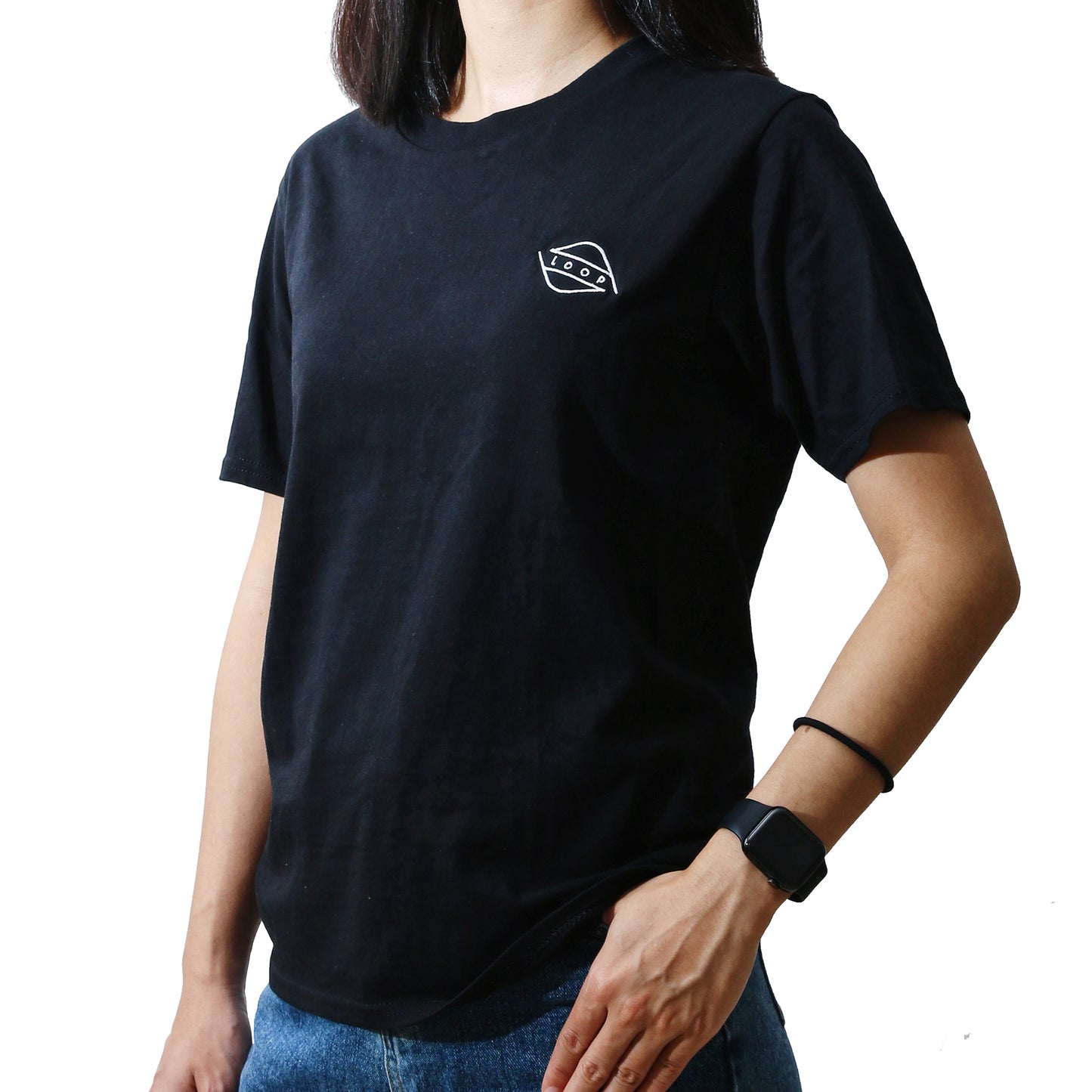 Loop Design 100% Premium Crew Neck Unisex T-shirt